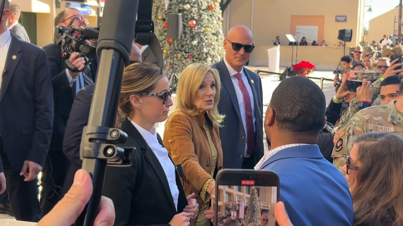 Jill Biden llegó a Sicilia para visitar el pueblo de sus bisabuelos