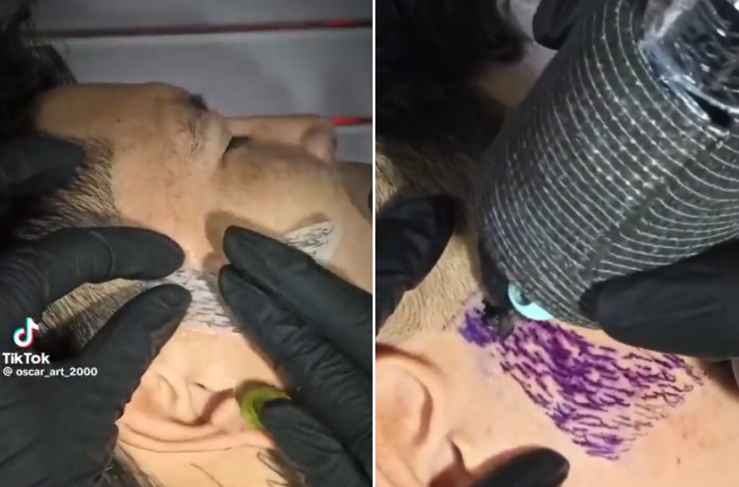 VIRAL: quería un diseño que representara la libertad y le tatuaron… ¿las patillas de Simón Bolívar?