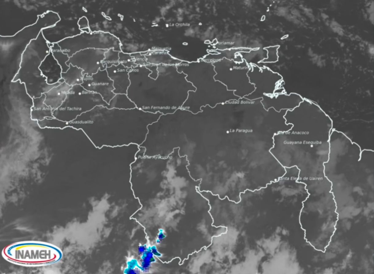 Inameh prevé clima estable en gran parte del país este #8Nov