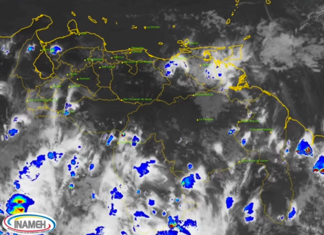 Inameh prevé cielo parcialmente nublado en gran parte del país este #18Dic