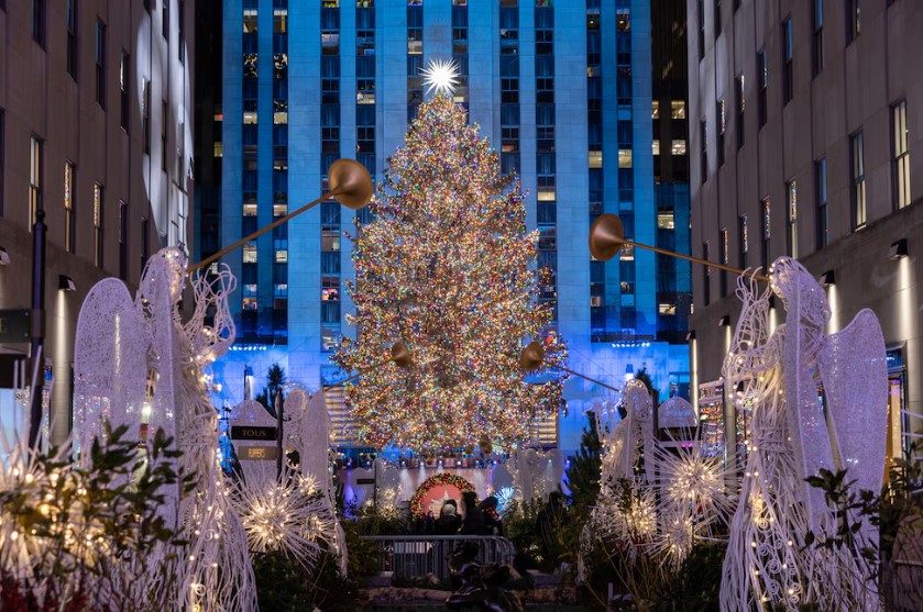 Esta es la fecha y hora del encendido del árbol de Navidad del Rockefeller Center en 2024