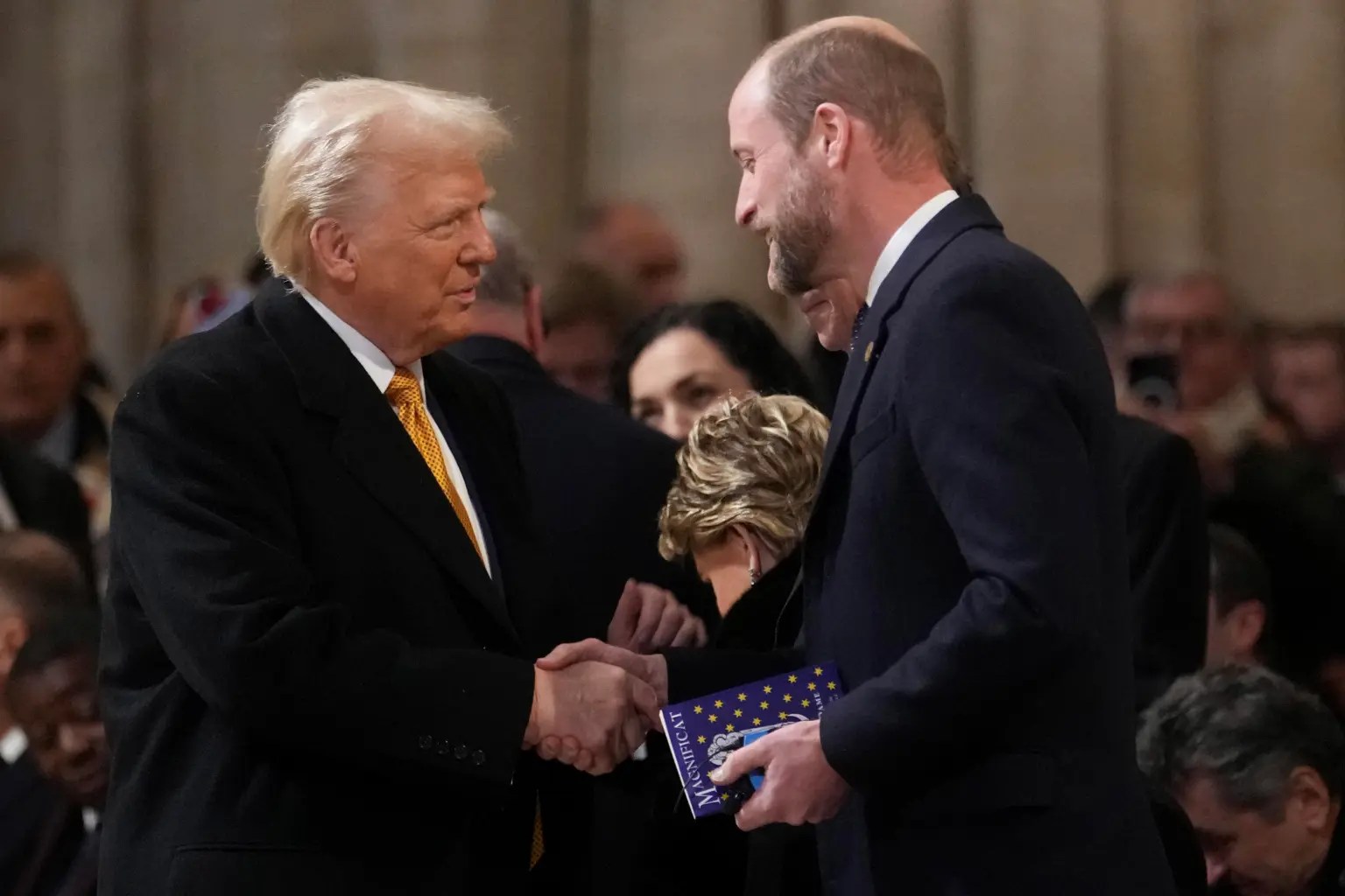 Trump afirmó que el príncipe Guillermo está haciendo un trabajo fantástico