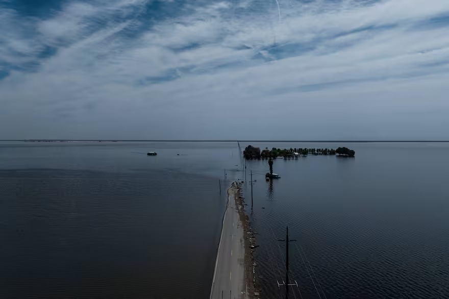 El “lago fantasma” que reapareció en California después de 130 años