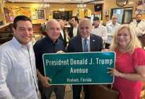 El condado de Florida que busca nombrar una avenida en honor a Donald Trump