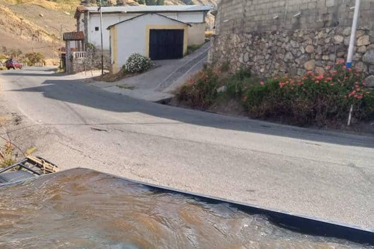 “Agua con papelón” es lo que sale por los grifos de las casas en el páramo de Mérida