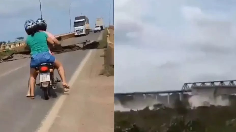 Al menos dos muertos y 12 desaparecidos tras derrumbe de puente en Brasil (Video)