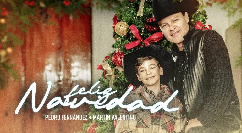 Pedro Fernández cantó junto a su nieto el clásico “Feliz Navidad” de José Feliciano (VIDEO)