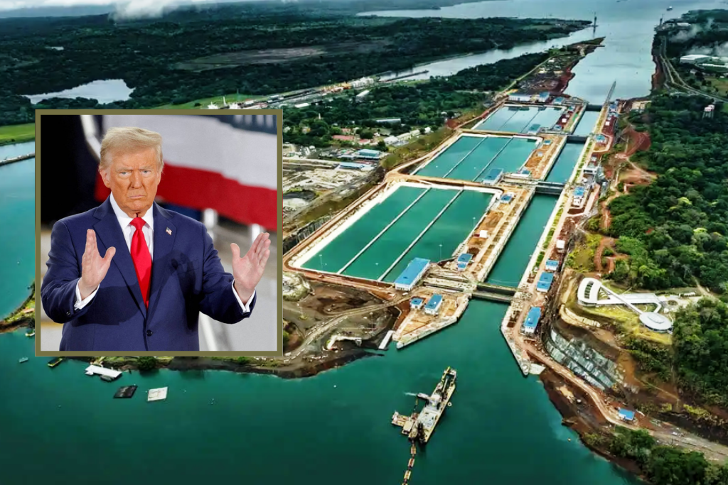 Trump amenazó con exigir la devolución del Canal de Panamá al quejarse de las tarifas