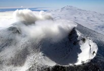 El deshielo en la Antártida podría acelerar erupciones volcánicas